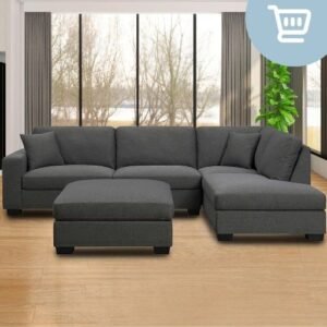 Convertible Sectional Sofa (4 Seater)